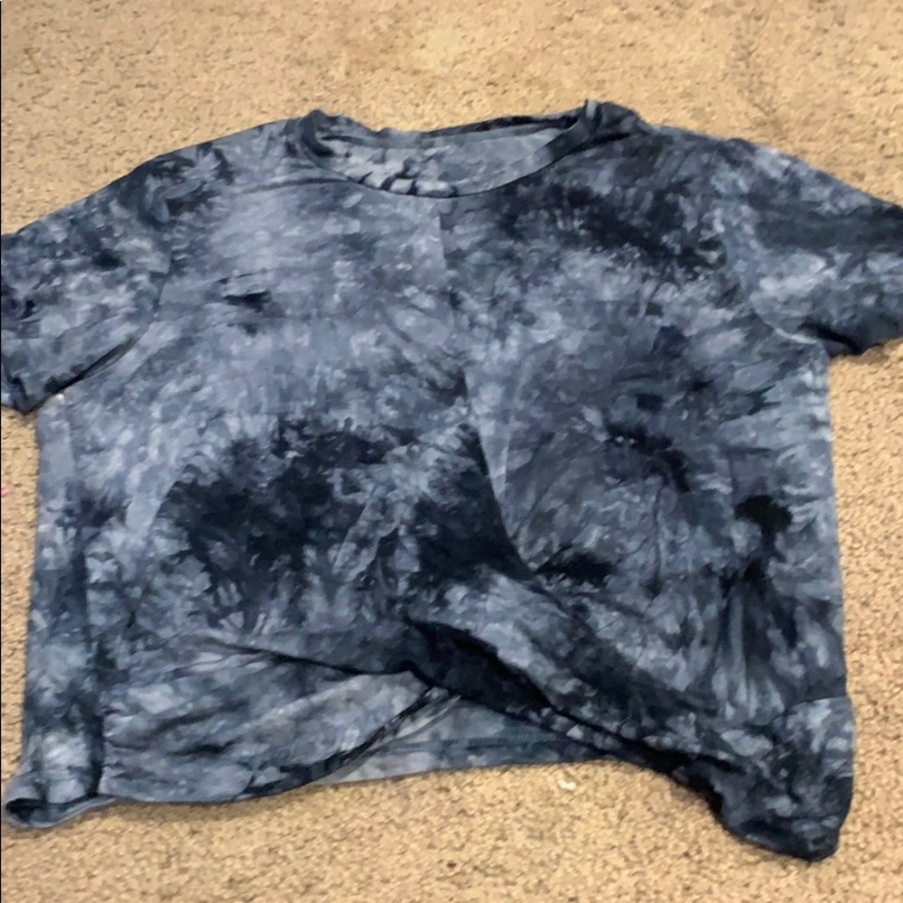 Dyed Crop Top